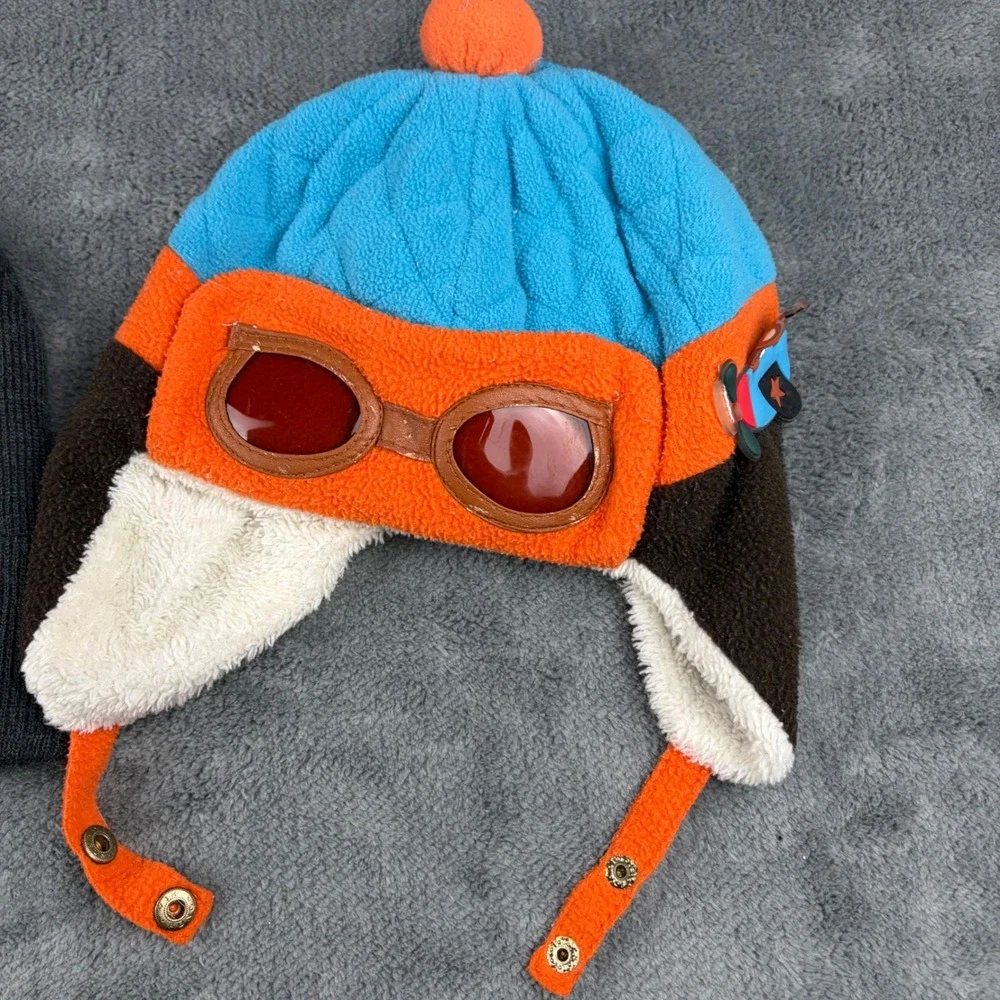 Kids Hat Bundle Carhartt Beanie Denver Broncos New Era Nintendo Mario Mickey 8pc